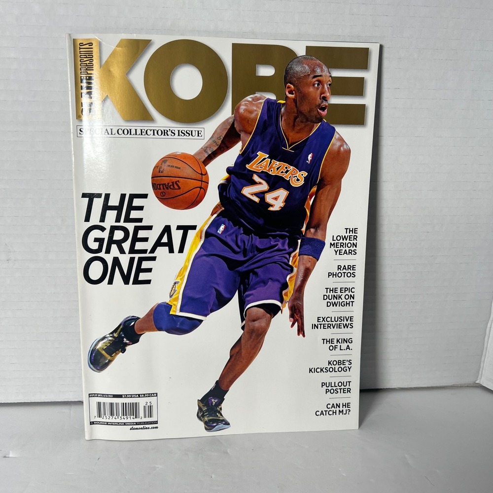 SLAM Presents Kobe‎ Special Collector's Issue The Great One Magazine 2010 Lakers